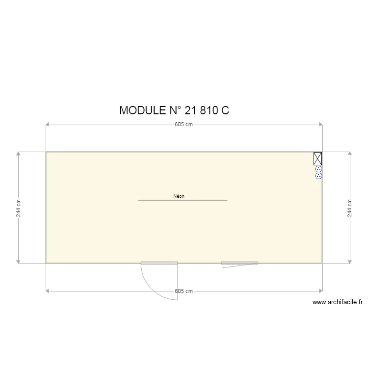 MODULE 21810c. Plan de 