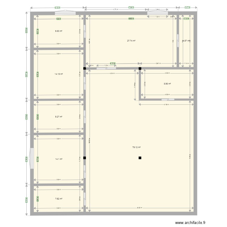 creche montataire 3. Plan de 0 pièce et 0 m2