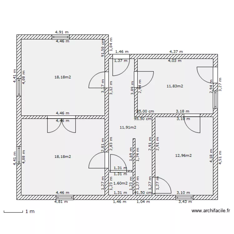 MEYER 2 - OSTHOUSE. Plan de 