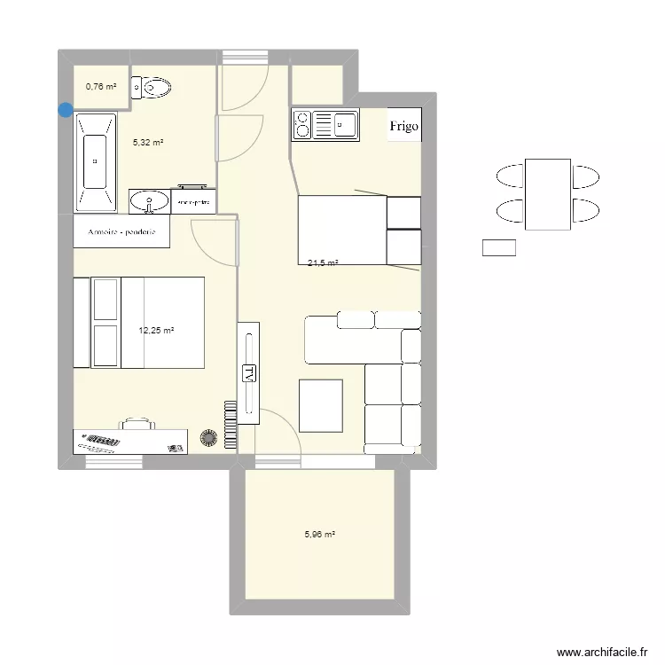 Appartement. Plan de 