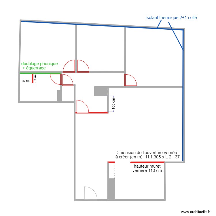 SERFATY MACONNERIE. Plan de 0 pièce et 0 m2