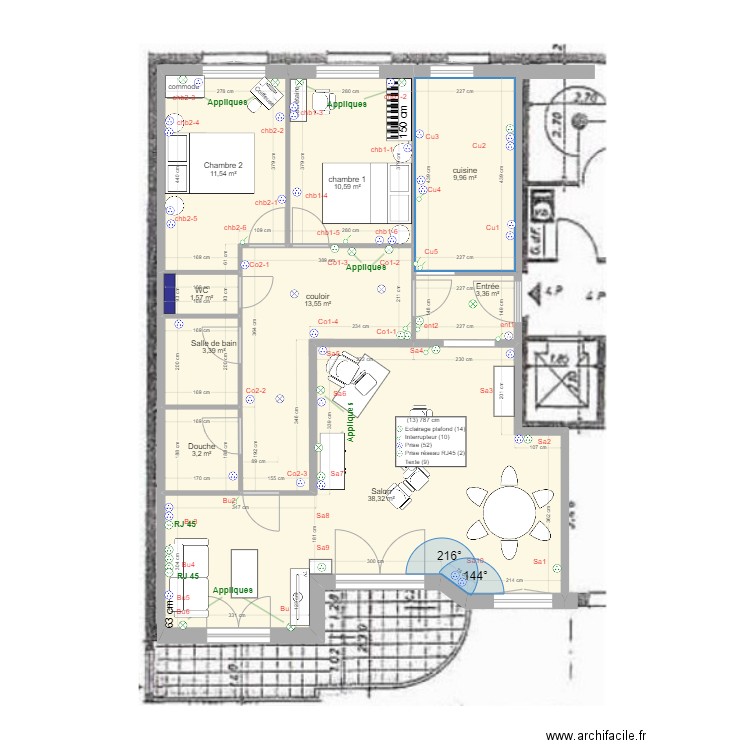 8 Chateaudun v11. Plan de 0 pièce et 0 m2