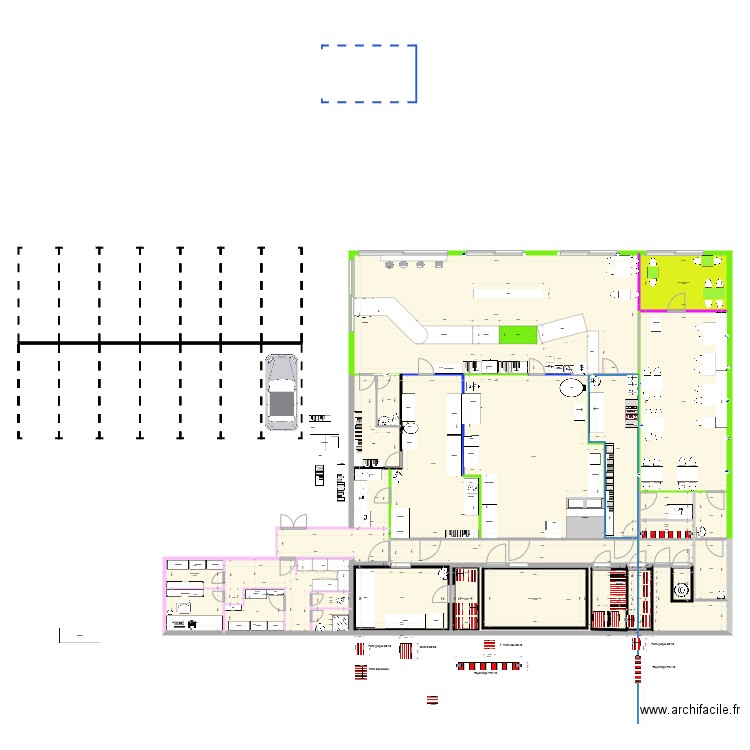 Projet Euromaster FMF. Plan de 0 pièce et 0 m2