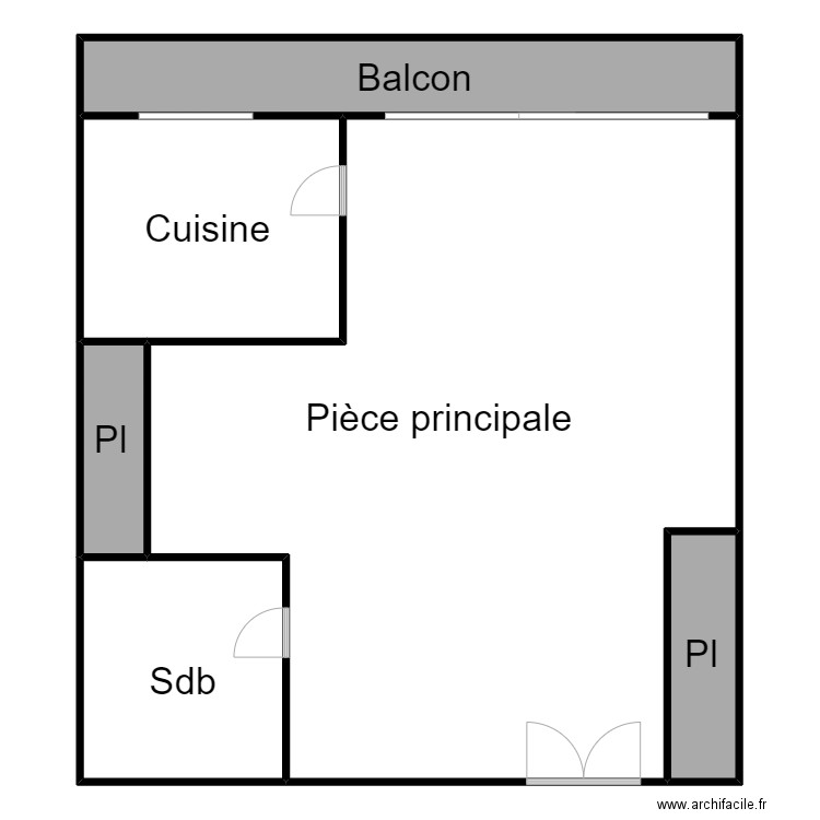 LEFER. Plan de 6 pièces et 329 m2