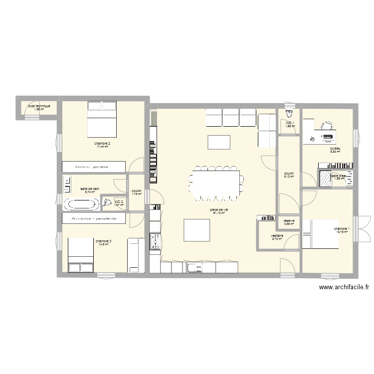 salagou2. Plan de 0 pièce et 0 m2
