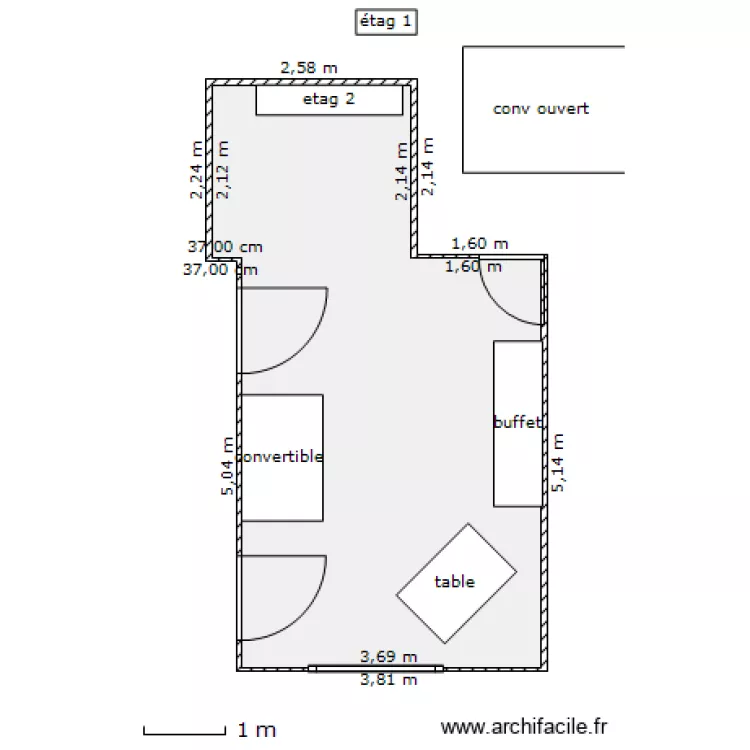 salon-2. Plan de salon-2. Plan de