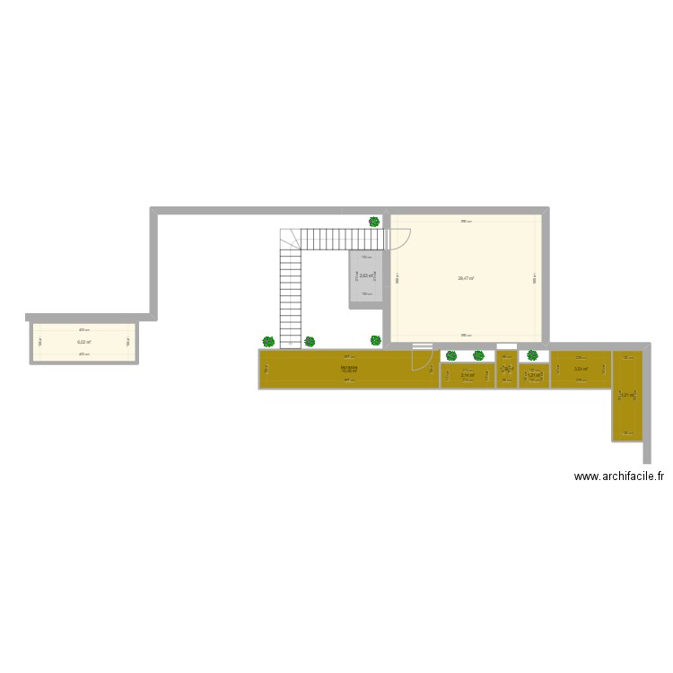 Coincy_1. Plan de 9 pièces et 61 m2