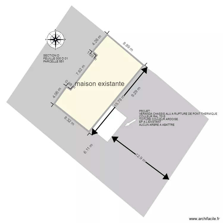 PAULARD. Plan de PAULARD. Plan de