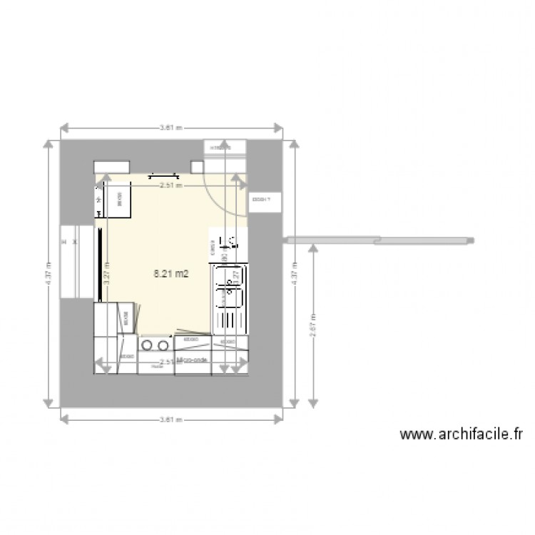 Franck cammas cuisine . Plan de 0 pièce et 0 m2