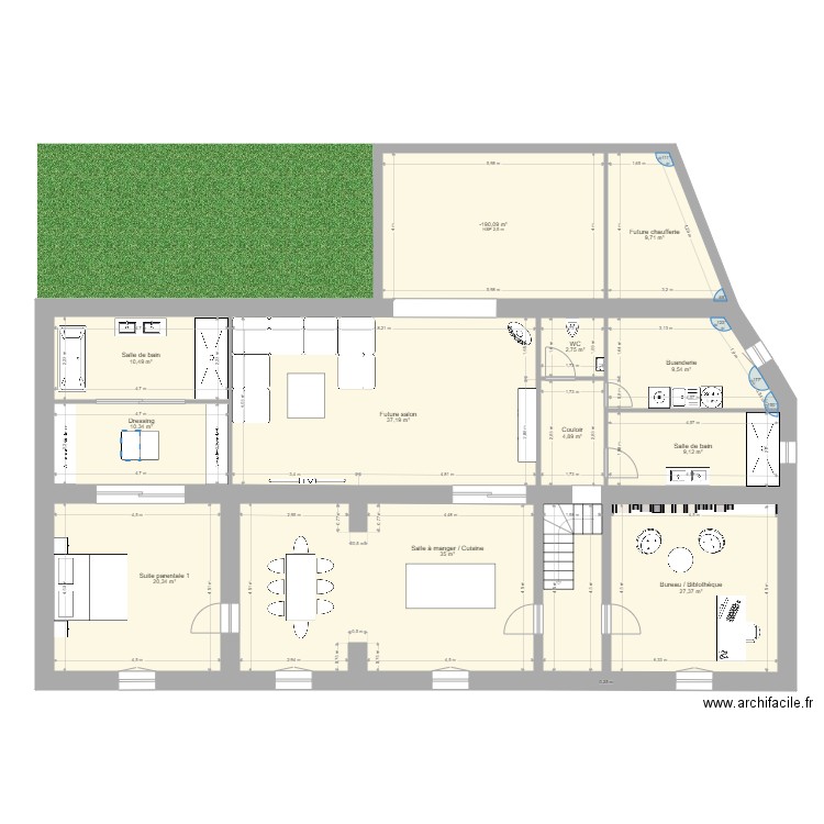 viella. Plan de 0 pièce et 0 m2