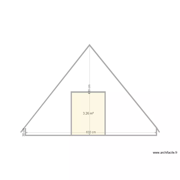 MAISON GOUAUX 05. Plan de 