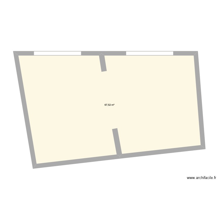 locale pro. Plan de 0 pièce et 0 m2