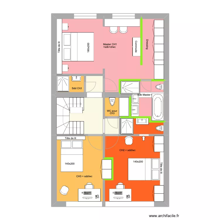 Victor Gilsoul Rez+1 Unif V2. Plan de 0 pièce et 0 m2