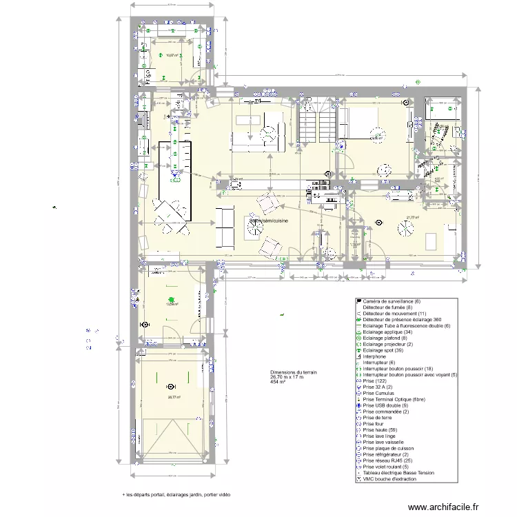 Talon plan 23 avril avec enceintes. Plan de 