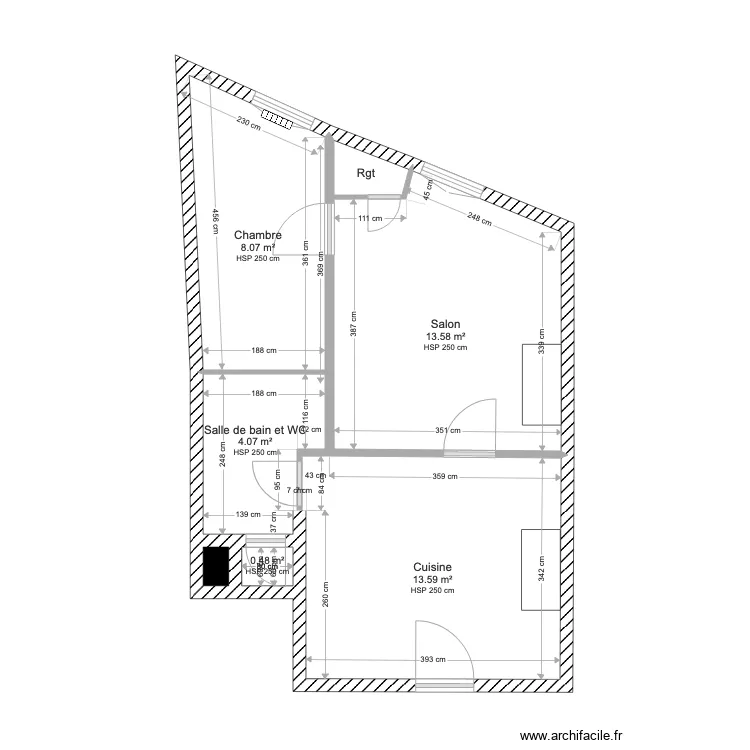 PLANS EXISTANTS SABEL LOT3 APPART 2. Plan de 