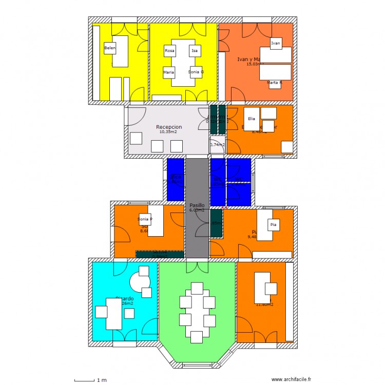 Balmes 173. Plan de 0 pièce et 0 m2