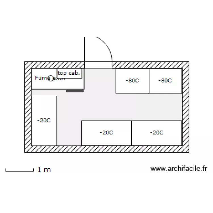 Fryserom. Plan de Fryserom. Plan de