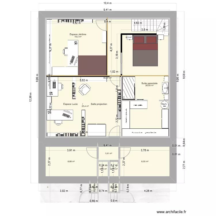 grenier2-2. Plan de 0 pièce et 0 m2 grenier2-2. Plan de 0 pièce et 0 m2