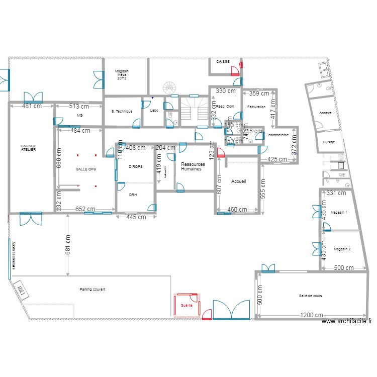 villa marcory RDC. Plan de 0 pièce et 0 m2