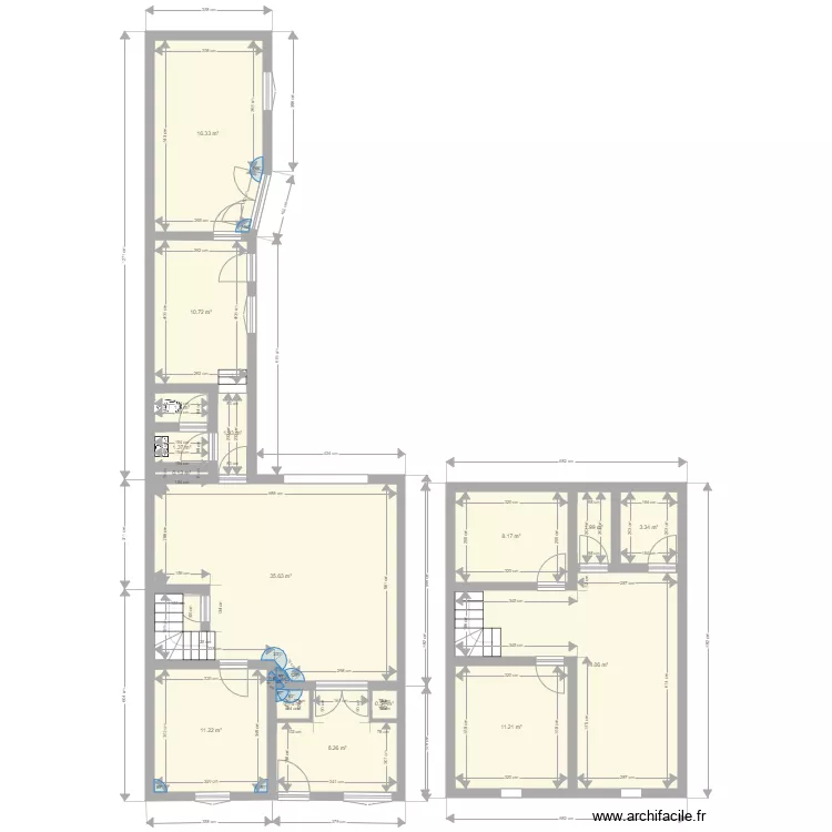 Suresnes Moulineaux. Plan de 