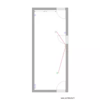 Saint Paul 2 &egrave;me &eacute;tage PLAN ELECTRIQUE EXISTANT