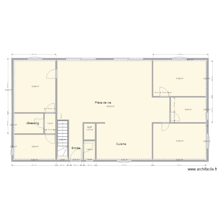 maison lancelot rdc ossature. Plan de 0 pièce et 0 m2