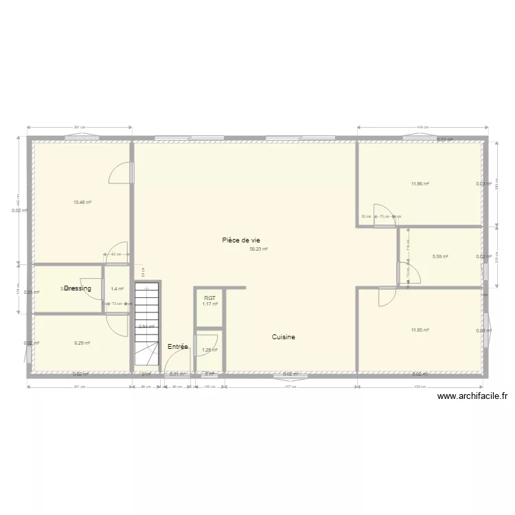maison lancelot rdc ossature. Plan de 0 pièce et 0 m2