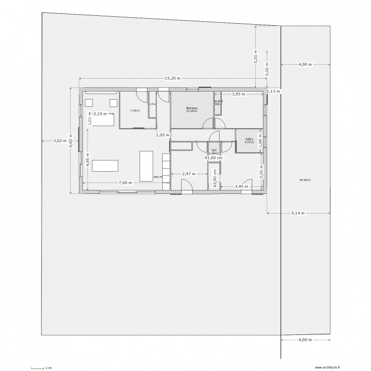 GLV 5 Terrain. Plan de 0 pièce et 0 m2