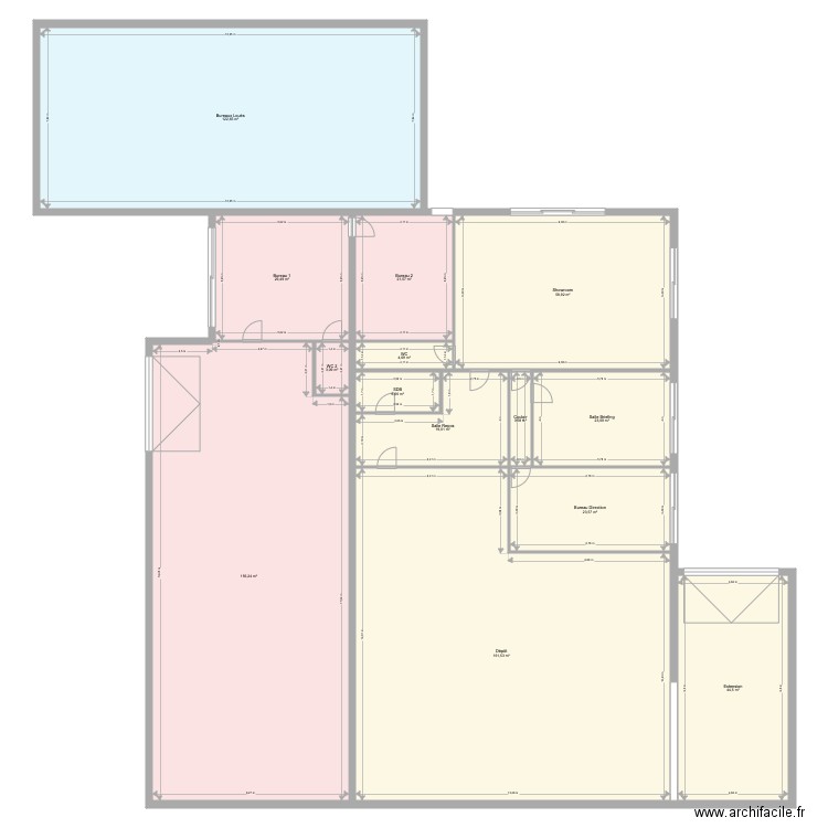 Batiment AMGT S 1. Plan de 0 pièce et 0 m2