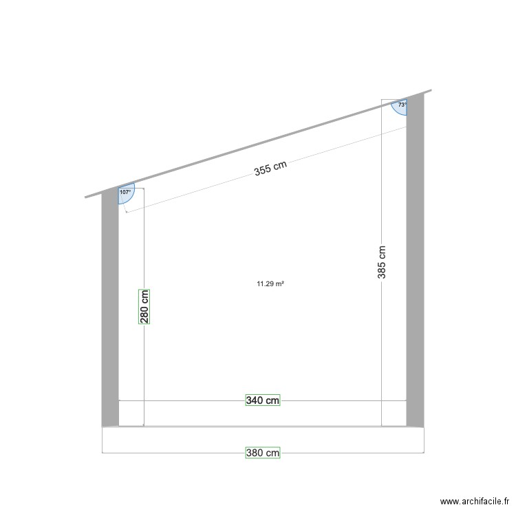 Cavenne Extention coupe. Plan de 0 pièce et 0 m2