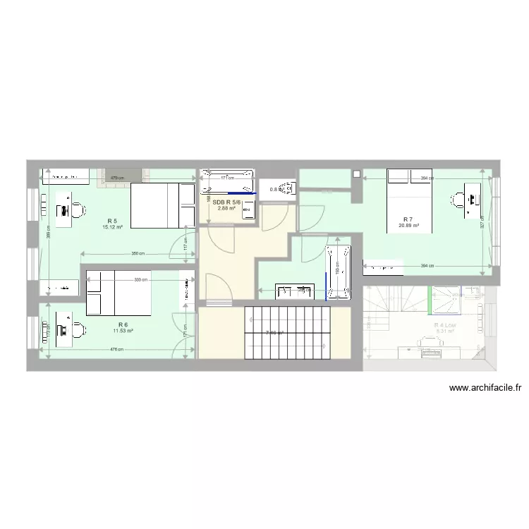 Tabellion. Plan de 