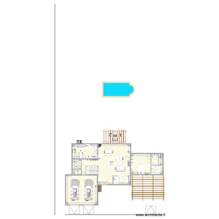 maison 2 etages victorian. Plan de 