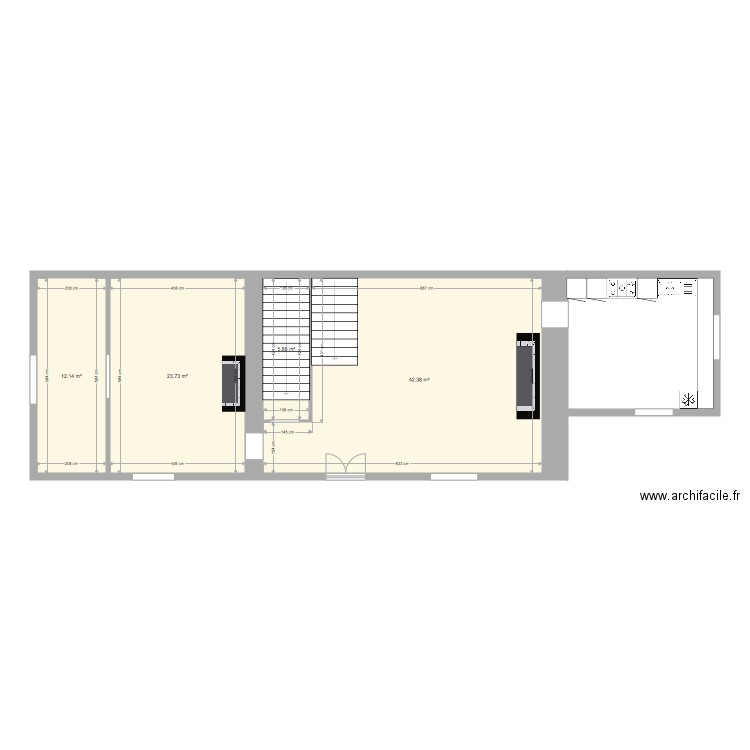 Doussac  Rez de Chaussé. Plan de 0 pièce et 0 m2