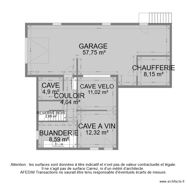 BI 7640 SOUS SOL PASCAL. Plan de 0 pièce et 0 m2