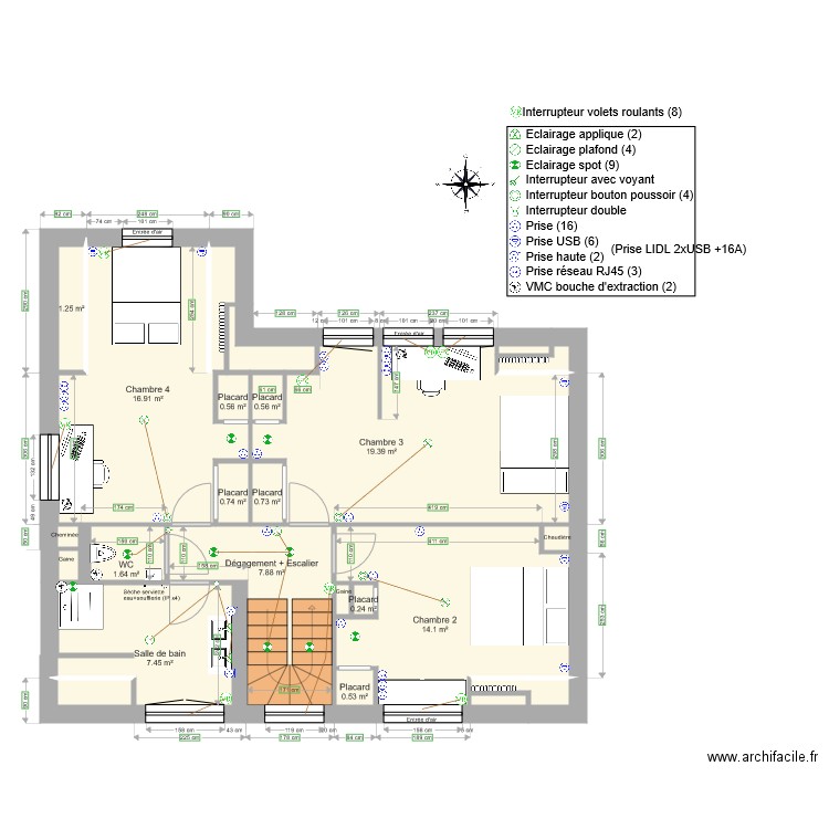 Maison Vezin R1 v13. Plan de 0 pièce et 0 m2