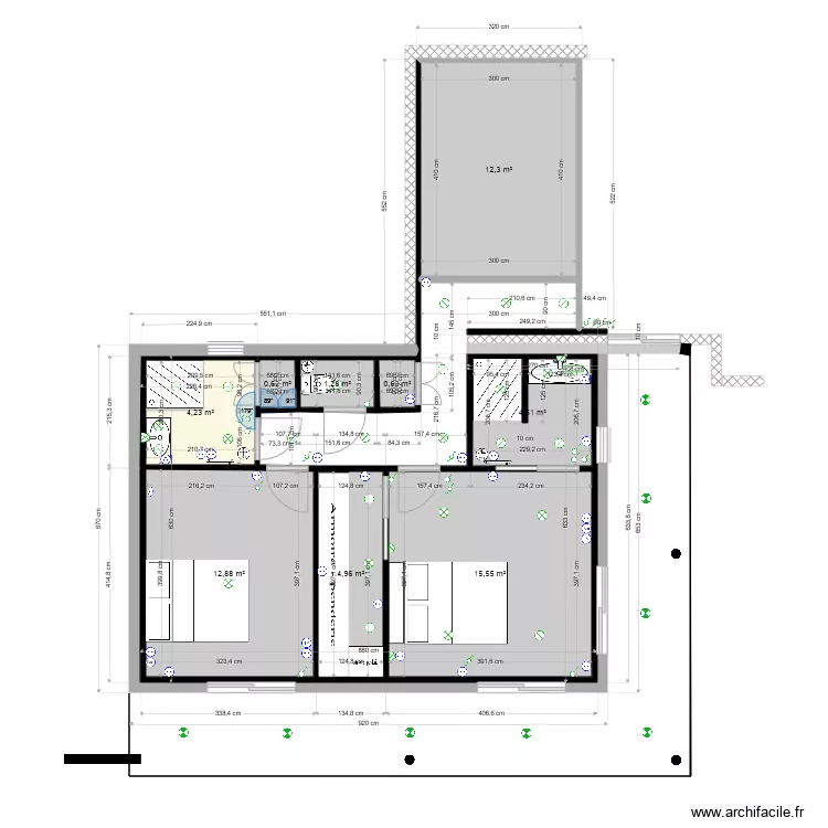 plan 2 maison. Plan de 