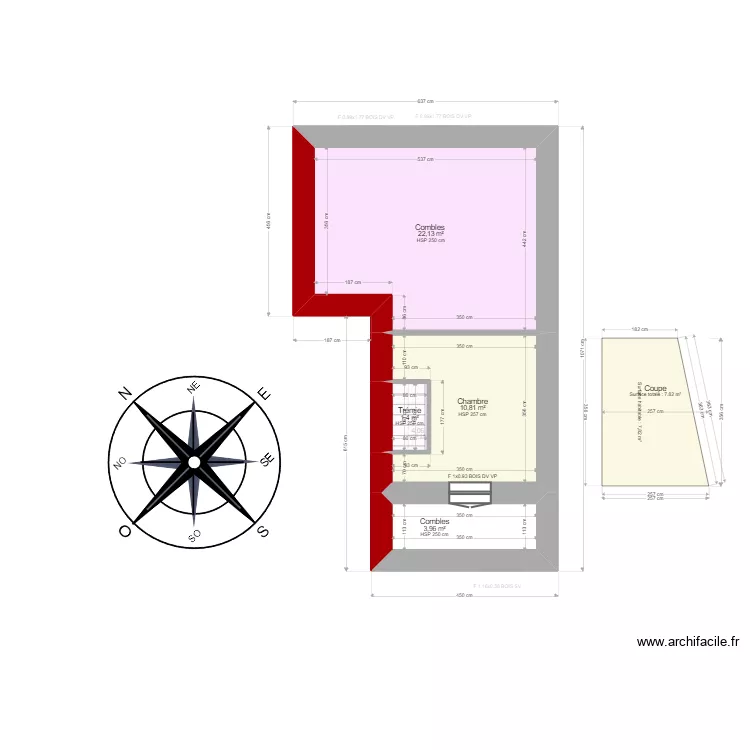 DUFFAUT. Plan de 