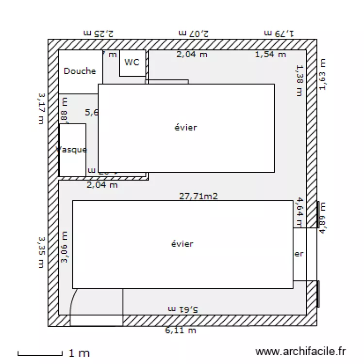 Nouveau Garage. Plan de 