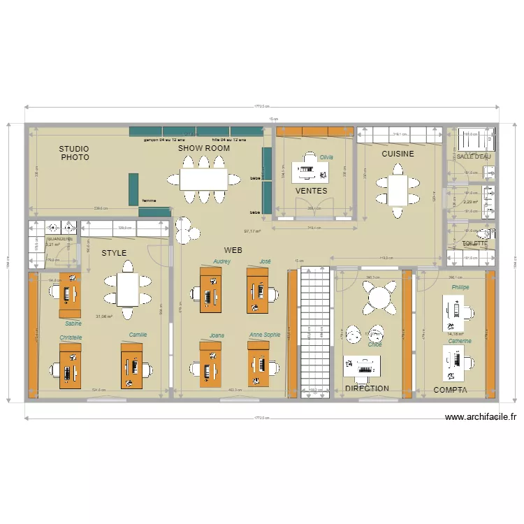 PLAN JALDAY ARSENE. Plan de 