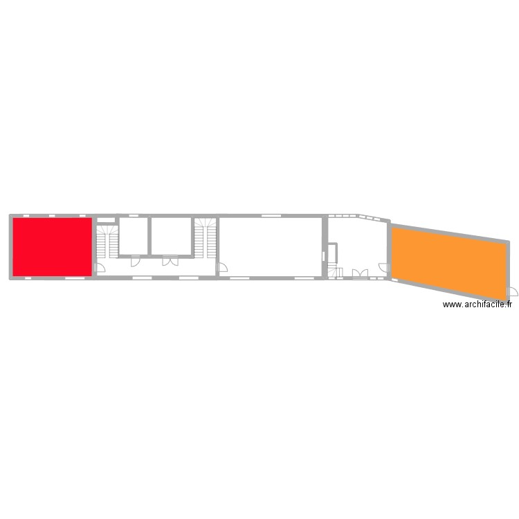 RDC. Plan de 0 pièce et 0 m2