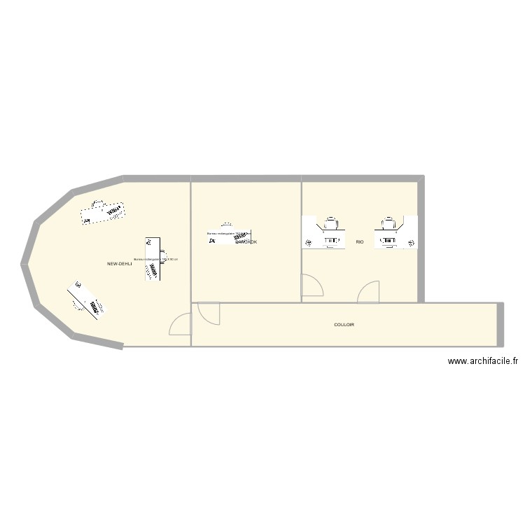 Abauche RDC. Plan de 0 pièce et 0 m2