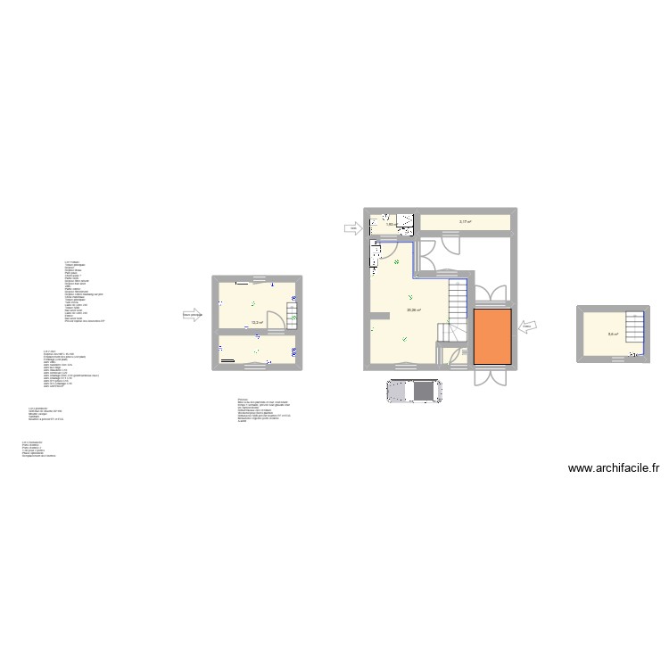maison potentielle. Plan de 0 pièce et 0 m2
