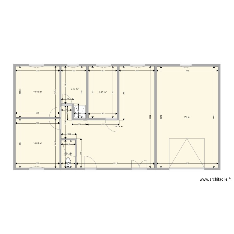 maison julie. Plan de 0 pièce et 0 m2