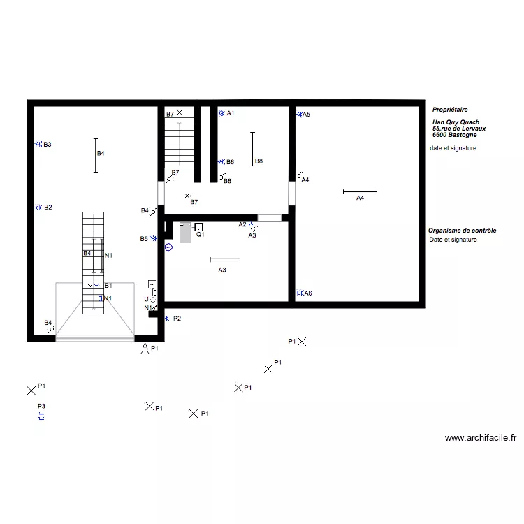 plans Yasmine. Plan de 