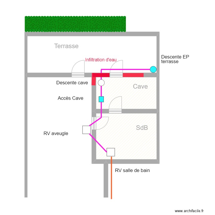 0103-23. Plan de 3 pièces et 38 m2