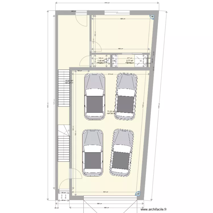 Plan Bierges. Plan de 