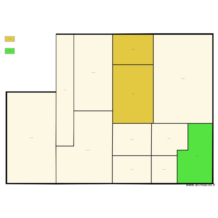  SCI des Amours location étage. Plan de 0 pièce et 0 m2