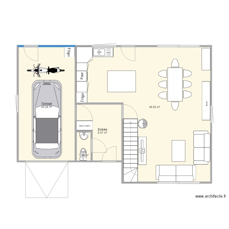 Maison Base 2. Plan de 0 pièce et 0 m2