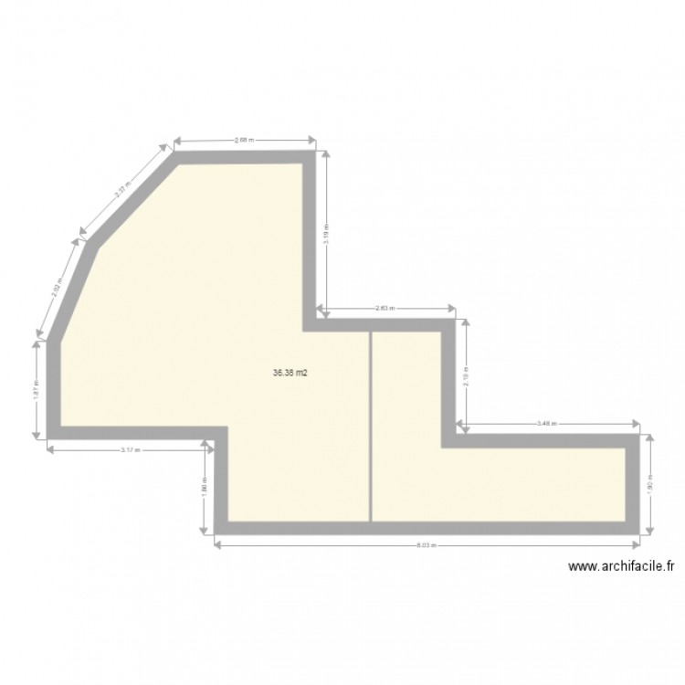 LABRUNIE. Plan de 0 pièce et 0 m2