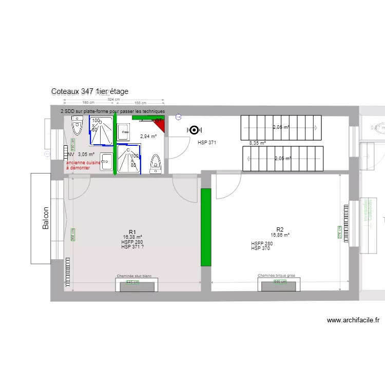 Coteaux . Plan de Coteaux . Plan de
